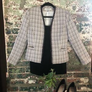 2 Piece-Petite Tahari Twill Skirt Suit